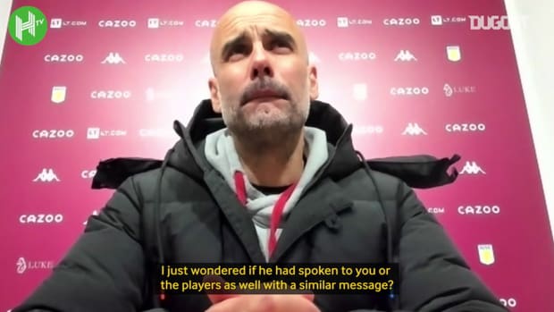 Pep Guardiola: Manchester City don't need to apologise to me